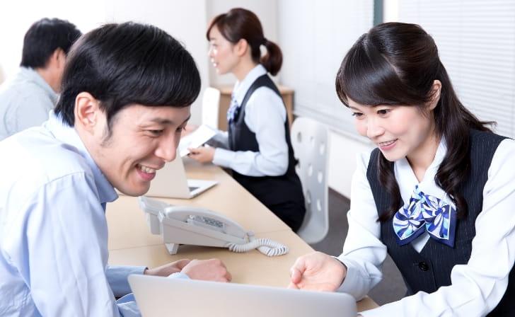 面談の様子